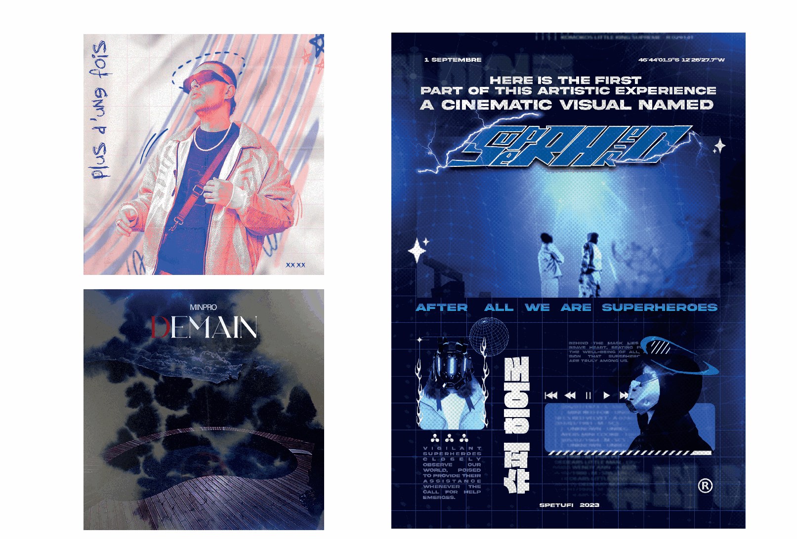 Minpro & SPETUFI — covers d'album